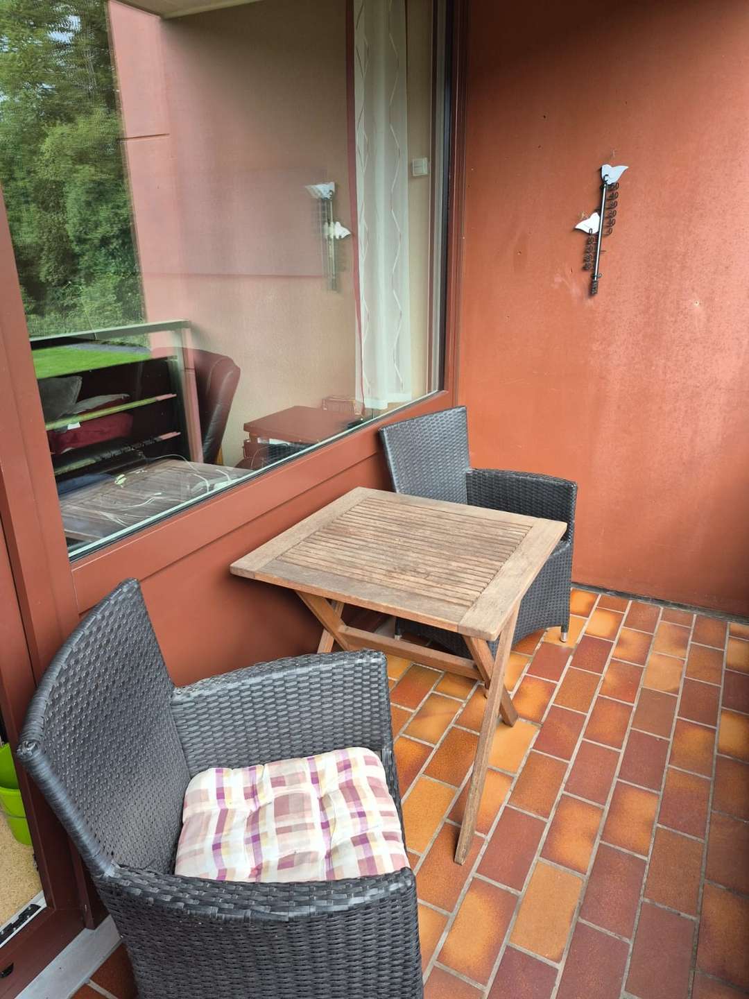 Balkon vermietete Wohnung